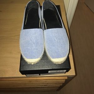 Saint Laurent denim espadrilles