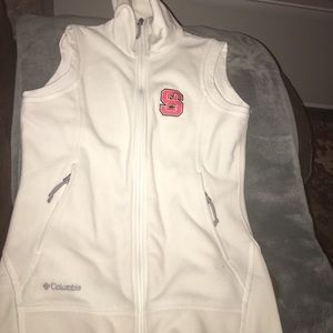 Columbia NC State fleece with pockets