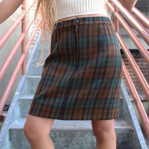 Plaid Skirt