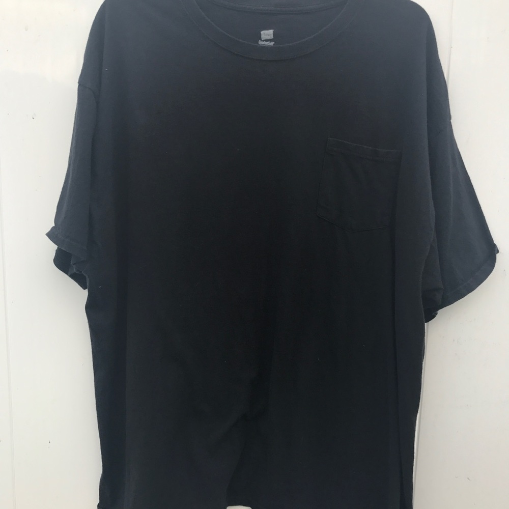 Men's Hanes comfort soft tshirt with pocket