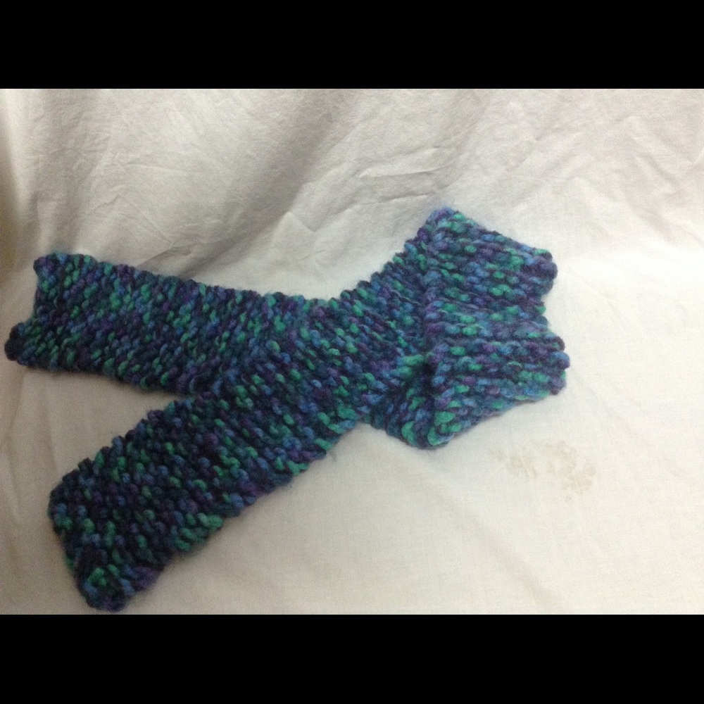 Knit muffler/scarf