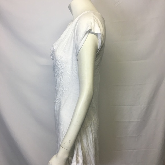 Ogle - white Asymmetrical top - Picture 2 of 3