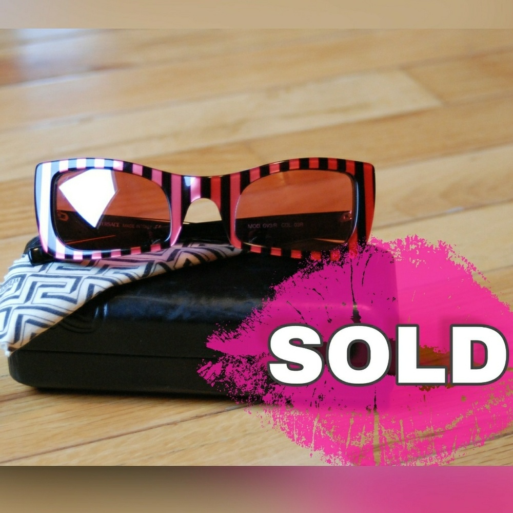 ***SOLD***Vintage Versace Cat Eye Style Sunglasses