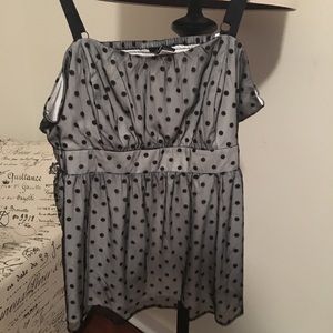 NWT polka dot cami