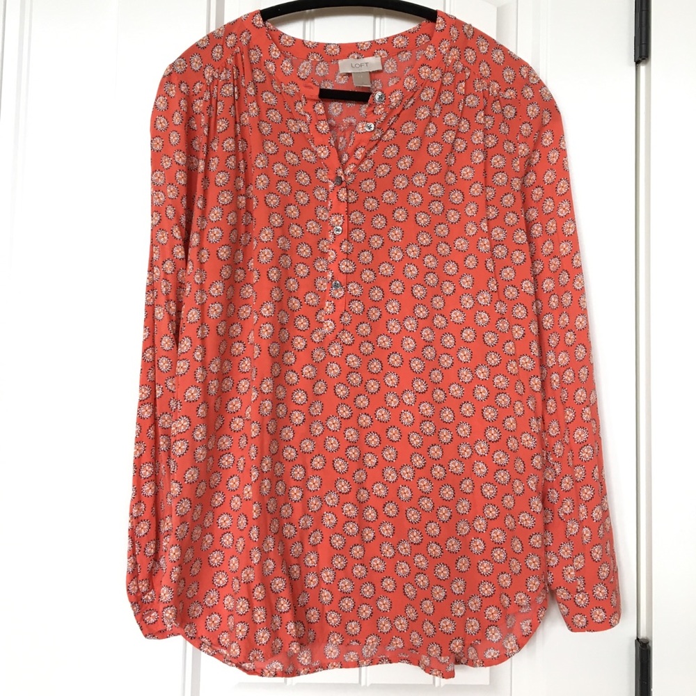 LOFT beautiful Print Blouse