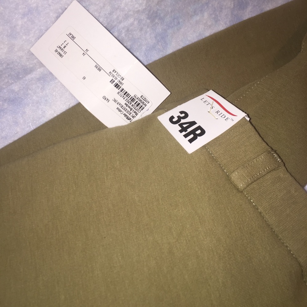 Men's Half Seat Riding Breeches. TuffRider NWT