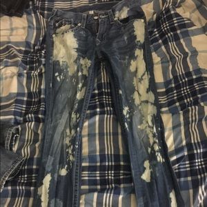 True religion bleached jeans