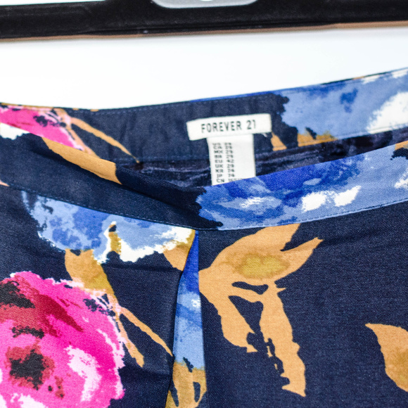 floral print box pleat miniskirt - Picture 3 of 3