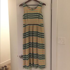 Bright Striped Anthropologie Dress