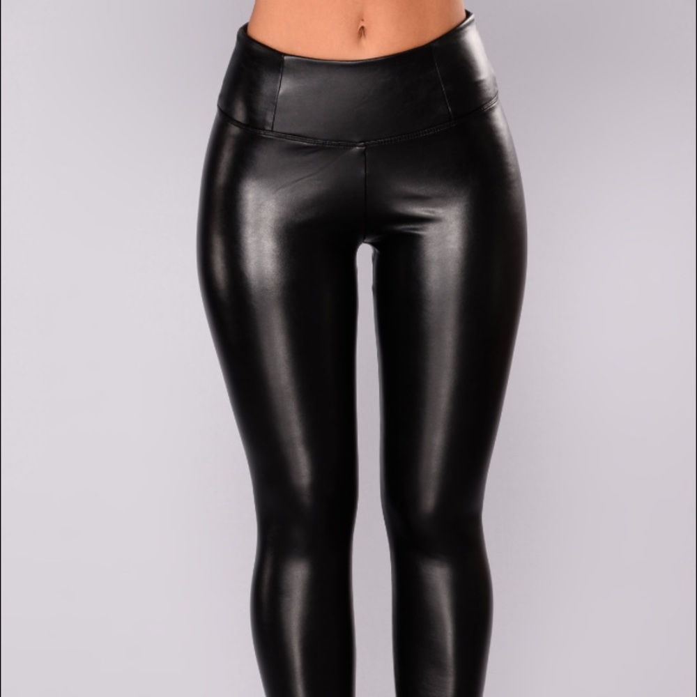 FAUX LEATHER LEGGINGS | Size S | Brand New
