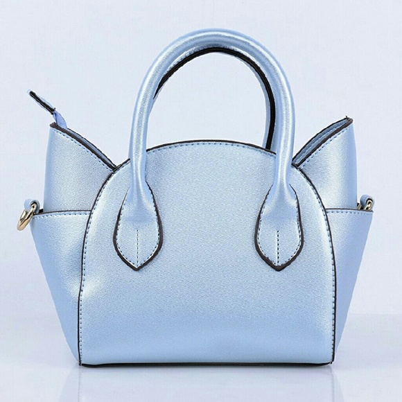 Kitten Crossbody Purse Bag Baby Blue Kawaii - Picture 3 of 8