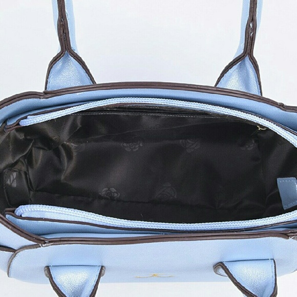 Kitten Crossbody Purse Bag Baby Blue Kawaii - Picture 6 of 8