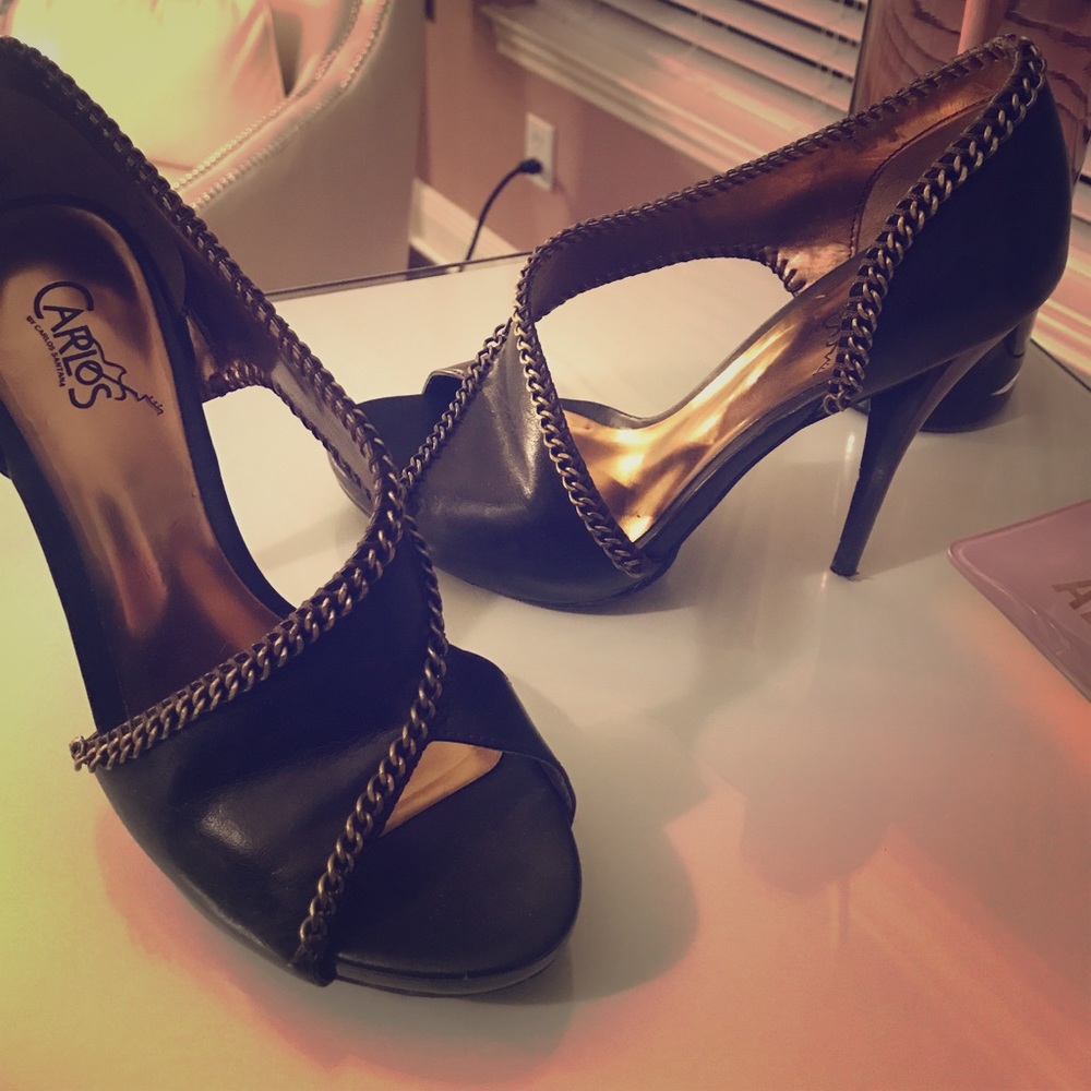 Pump Peep Toe Sandal Size 6