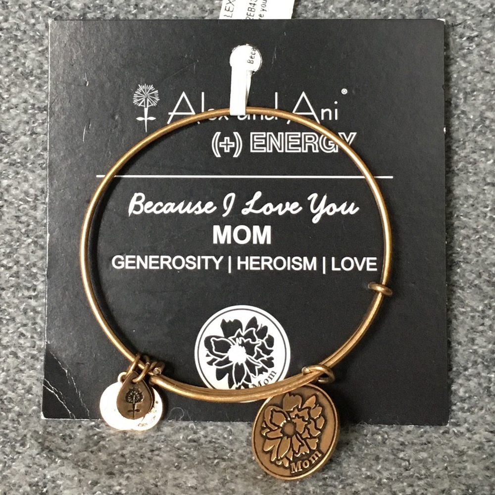 Alex + Ani energy mom bracelet NWT