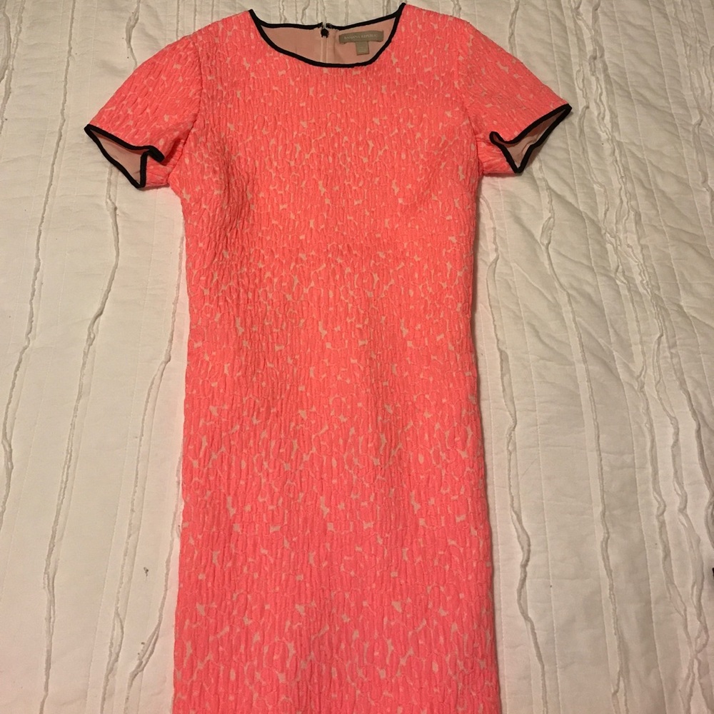 Banana Republic Pink Shift Dress 6
