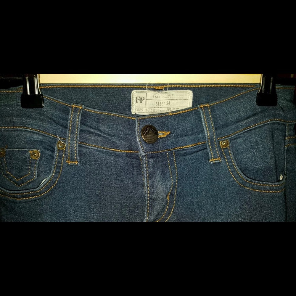 Free People Super Flare Jeans 24