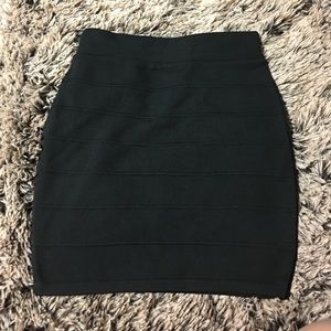 Black Bandage Skirt