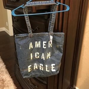 NWT American eagle denim bag