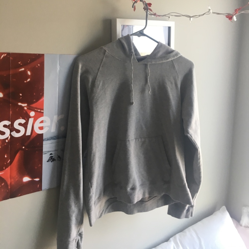 Grey jcrew sweatshirt