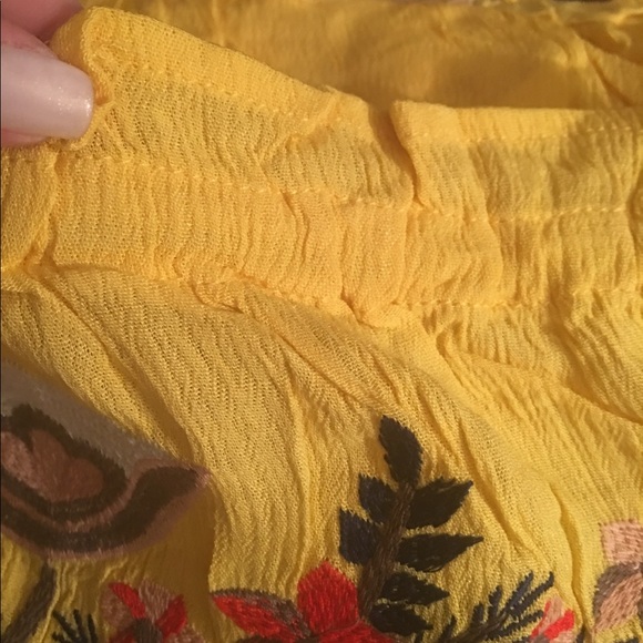 ✨LAST ONE!! Embroidered Boho Off Shoulder Dress✨ - Picture 8 of 8