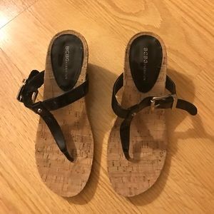 BCBG WEDGE SANDAL