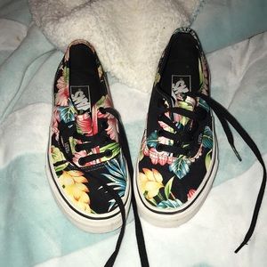 Floral Vans