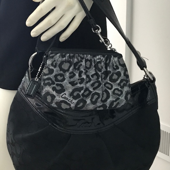 Black Coach Signature Hobo - Picture 3 of 4