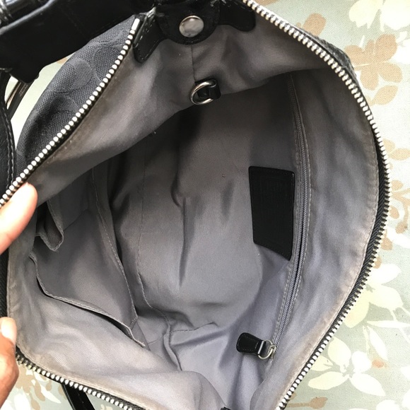 Black Coach Signature Hobo - Picture 4 of 4