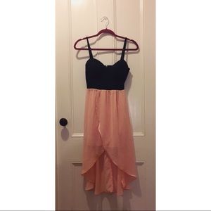 Never worn hi-lo dress