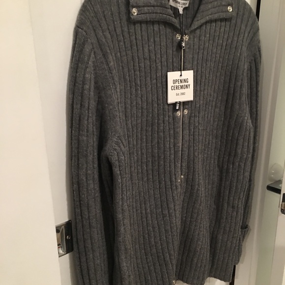 Opening Ceremony  Cardigan Sweater women's small - Picture 4 of 8