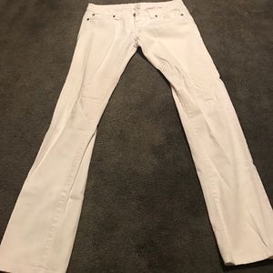 White jeans