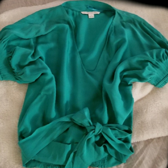 DVF Silk Edna Top - Picture 5 of 6