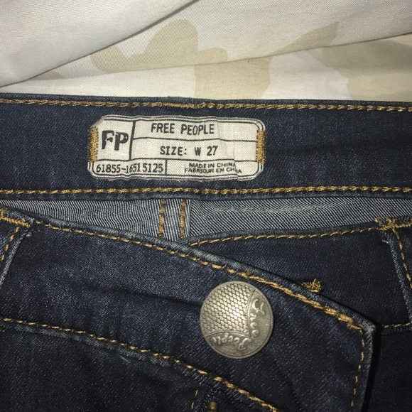 Free People Stretchy feel jeans size w 27 - Picture 2 of 6