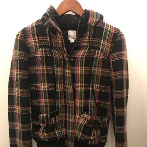 Roxy plaid jacket