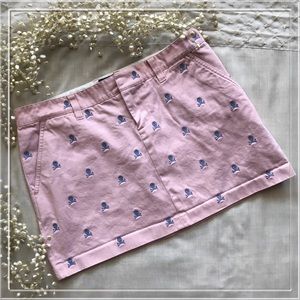 RALPH LAUREN Skirt Pink Skull Rugby Polo RALPH LAUREN Skirt Pink Skull Rugby Polo