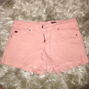AG Dusty Rose Denim Shorts AG Dusty Rose Denim Shorts