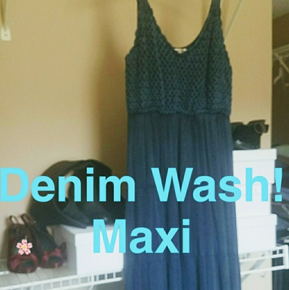 Maxi Dress Denim