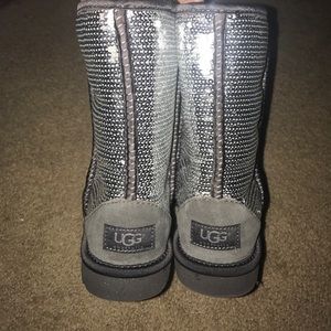 Silver sequin UGGS