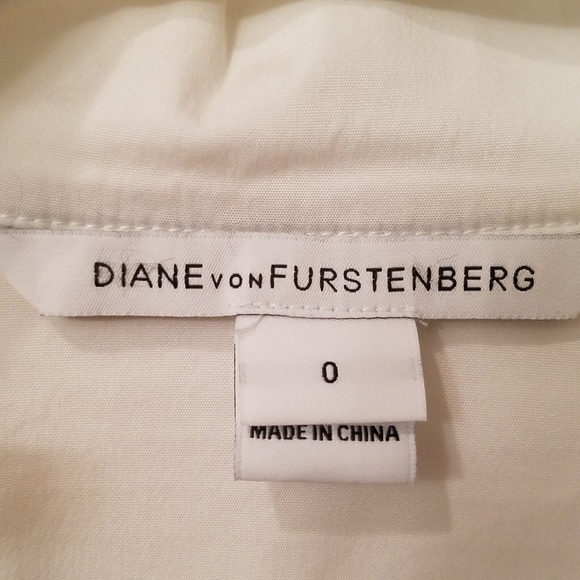 Diane von Furstenberg 3/4 Sleeve Blouse - Picture 6 of 6