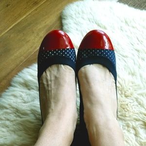 J Crew Retro Style Ballet Flats