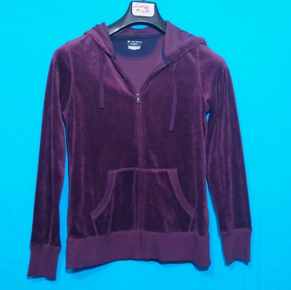 Tek Gear Maroon Hoodie Jacket SZ M - Picture 6 of 6