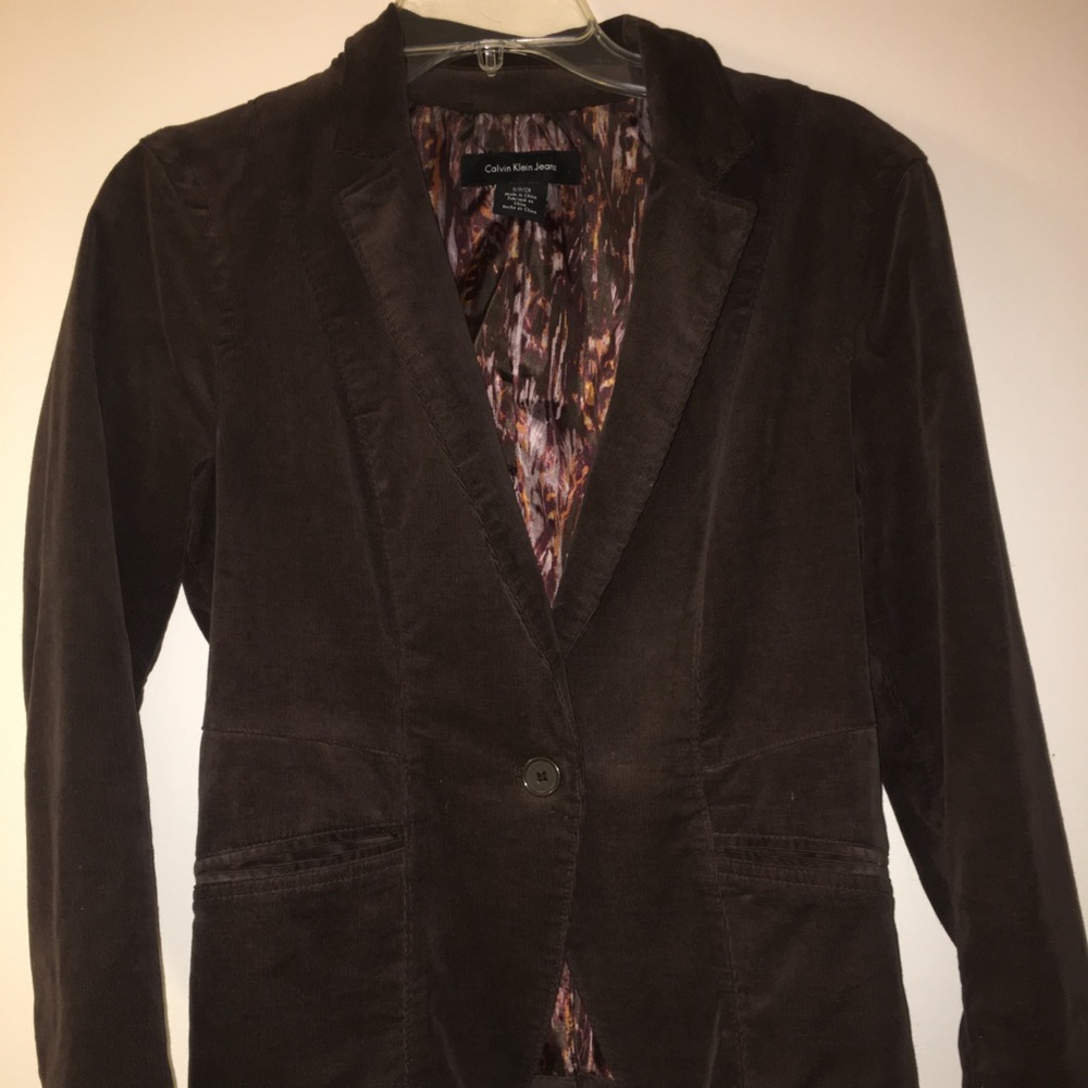 Calvin Klein Corduroy Blazer - Small