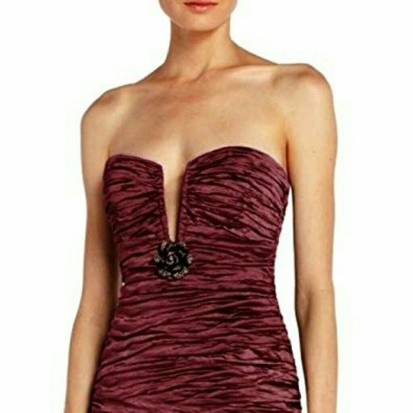 BCBG MAXAZRIA Tristina Color Ruby Dress $338 - Picture 4 of 6