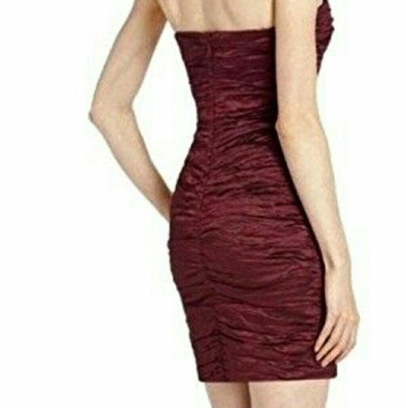 BCBG MAXAZRIA Tristina Color Ruby Dress $338 - Picture 6 of 6