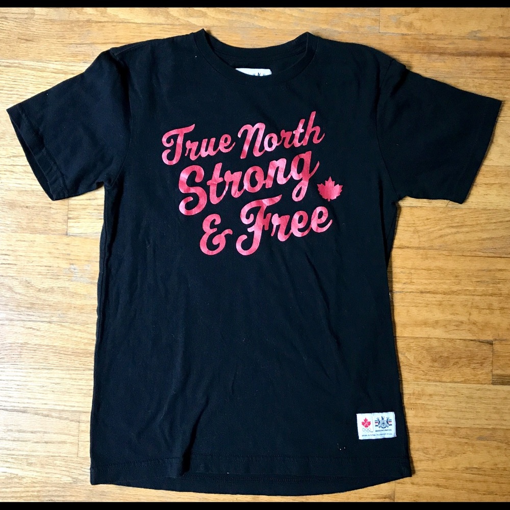 Hudsons Bay Canada Olympics Shirt 7/8 Boys