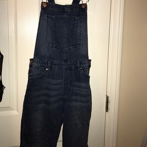Denim overalls