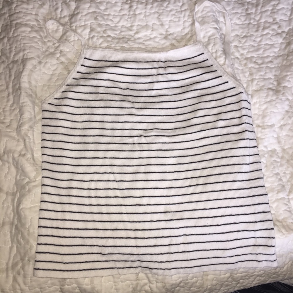 BNWOT Striped brandy Melville tank top!