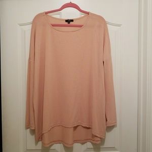 Hi Low Blush Pink Tunic