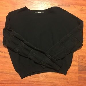 Forever 21 Black Sparkly Sweater