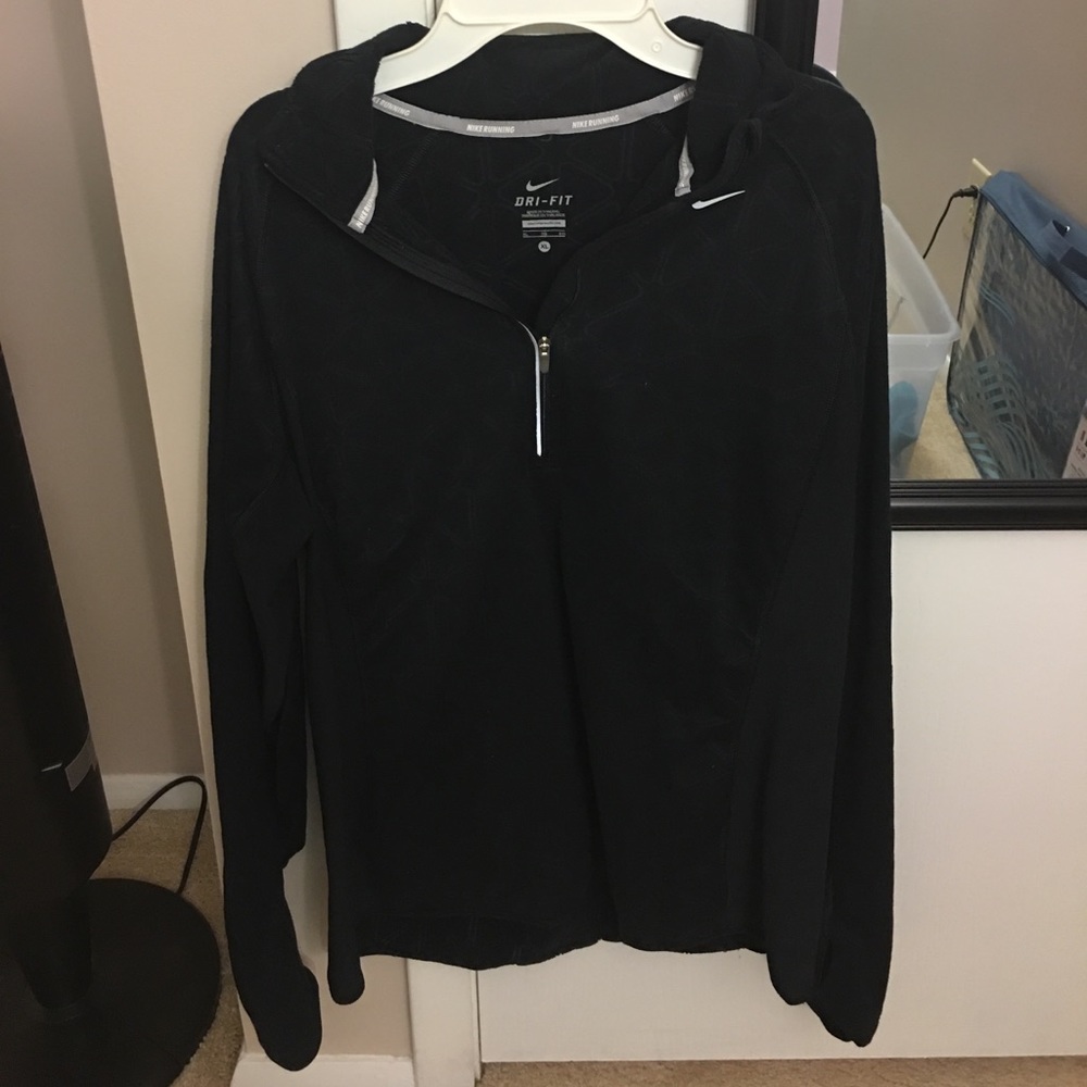 Nike Drifit Women's Black Quarter Zip